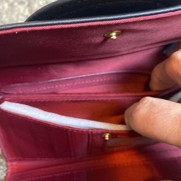 Harry Potter Hogwarts Express Wallet NWT Black Maroon Gold Train - Picture 4 of 6